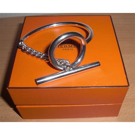 bracelet hermes croisette|bracelet hermes argent et cordon.